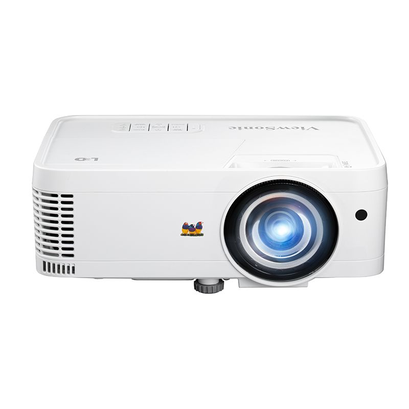 ViewSonic LS550WHE 3000 ANSI Lumens WXGA Short Throw LED Business / Education Projector, Lamp Free Projector - Image 3
