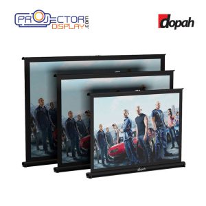 Dopah 50” Portable Table Top Projection Screen