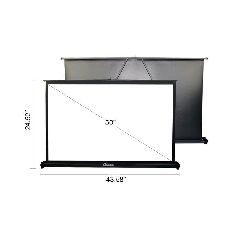 Dopah 50โ Portable Table Top Projection Screen - Image 4
