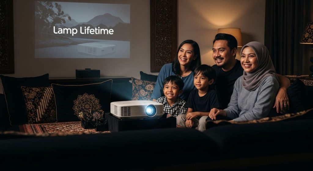 projector lamp Malaysian family