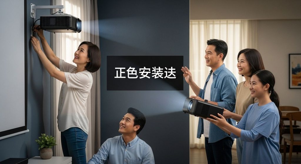 家庭影院 投影仪安装