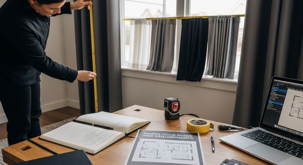 home theater space planning