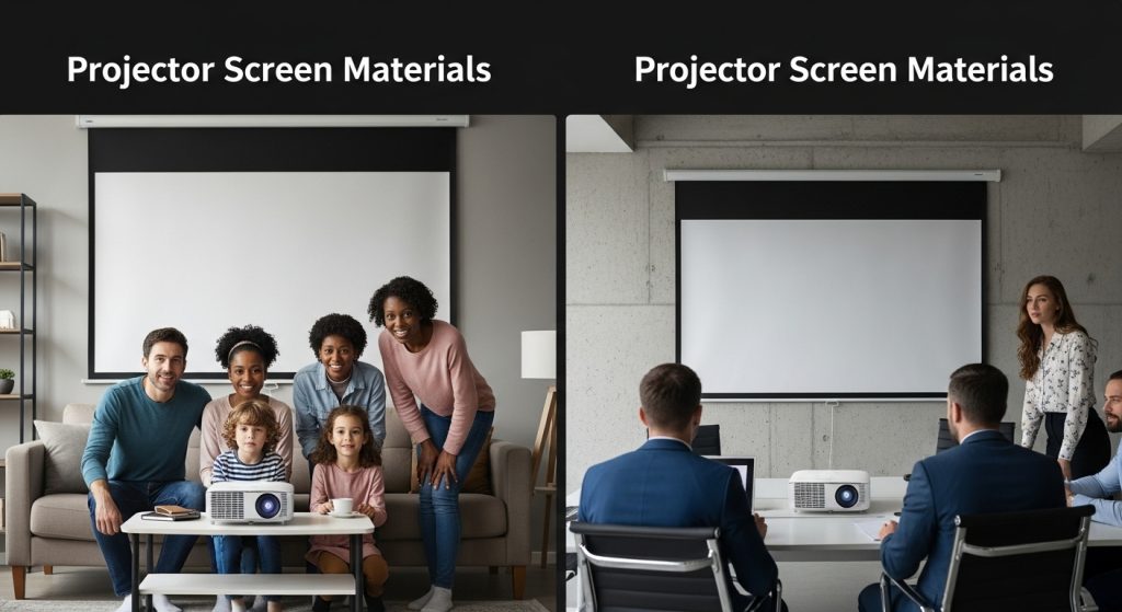 projector screen materials