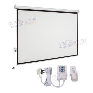 Venova Motorized Projection Screen 144" x 108" (180"D)