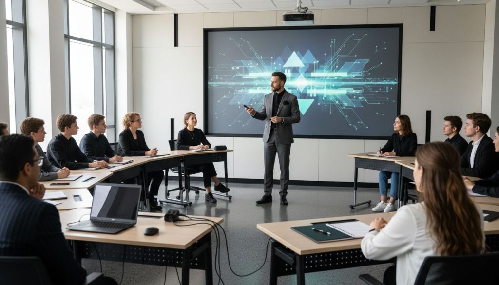 kelas moden projektor